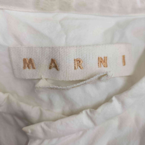 マルニ MARNI バンドカラー デザインポケットシャツ メンズ EUR:46