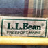 エルエルビーン L.L.Bean 80S ブロック体タグ 裏地チェック ウールジャケット メンズ