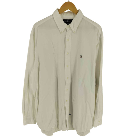 ラルフローレン RALPH LAUREN 90s YARMOUTH コットン ボタンダウンシャツ メンズ 17 1/2