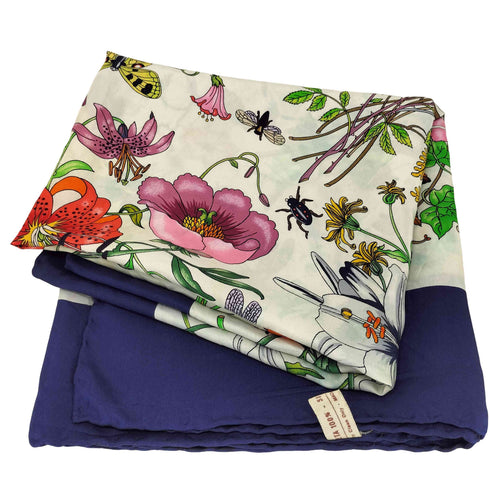 グッチ GUCCI 花柄シルクスカーフ レディース