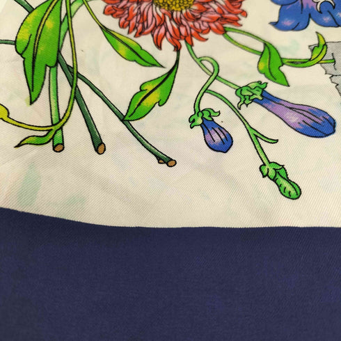 グッチ GUCCI 花柄シルクスカーフ レディース