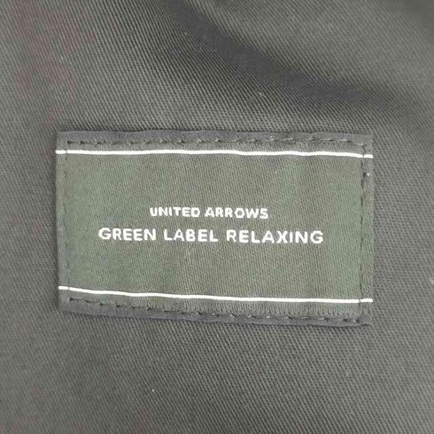 ユナイテッドアローズグリーンレーベルリラクシング UNITED ARROWS green label relaxing ポリエステル カルゼ ワイド ストレート ユーティリティパンツ イージーパンツ メンズ M