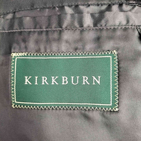 KIRKBURN カシミヤ100比翼ステンカラーコート メンズ