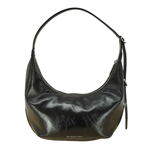チャールズアンドキース CHARLES&KEITH Bryna ブライナ カーブ ホーボー ワンショルダー バッグ レディース