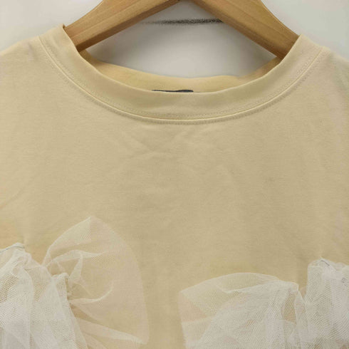 sakishima tokyo チュールドッキングプルオーバー/ノースリTシャツ レディース FREE