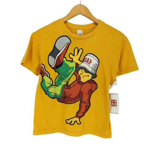 ギャップ Gap プリントクルーネックTシャツ ピチT レディース S 5-6
