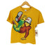ギャップ Gap プリントクルーネックTシャツ ピチT レディース S 5-6