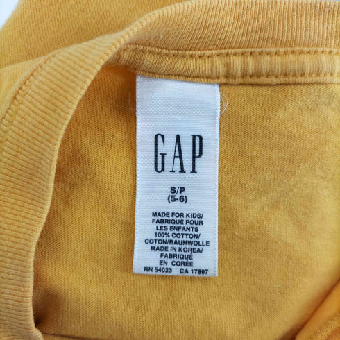 ギャップ Gap プリントクルーネックTシャツ ピチT レディース S 5-6