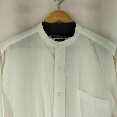 ポロバイラルフローレン Polo by RALPH LAUREN 90S コットン バンドカラーシャツ メンズ JPN:L