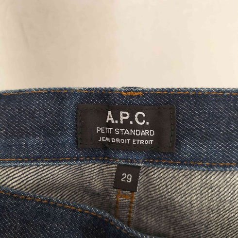 アーペーセー A.P.C. PETIT STANDARD ボタンフライデニムパンツ メンズ 29
