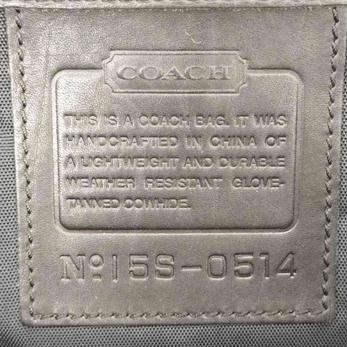 コーチ COACH 90S OLD COACH ナイロンレザーコンビ2WAYショルダーバッグ メンズ