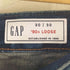 ギャップ Gap 90s LOOSE ボタンフライデニムパンツ メンズ 30