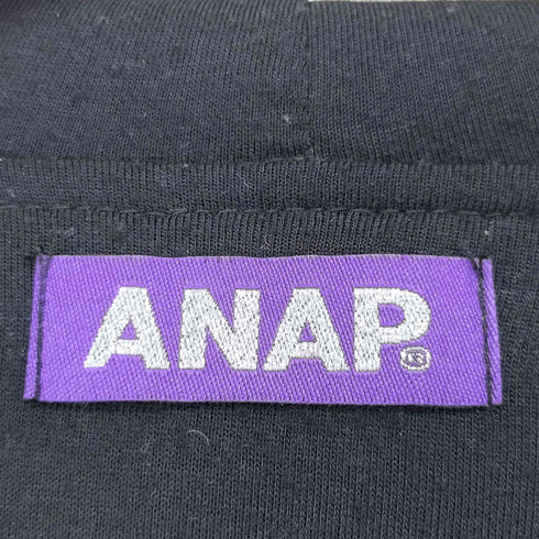 アナップ ANAP スパンコールジップパーカー レディース