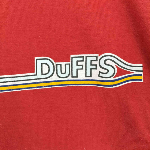 DUFFS プリントTシャツ 袖裾シングル レディース JPN:S
