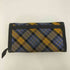 ヴィヴィアンウエストウッド Vivienne Westwood オーブモチーフタータンチェック柄ロングウォレット レディース