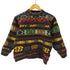 ケンゾー KENZO 80-90S OLD モール糸 総柄 クロップド ニット セーター レディース