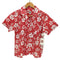 OKINAWA ISLAND WEAR ハイビスカス柄 アロハシャツ メンズ JPN:S