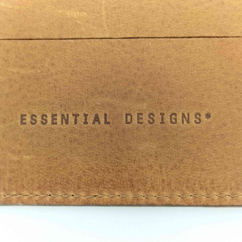 essential designs レザー手帳カバー メンズ