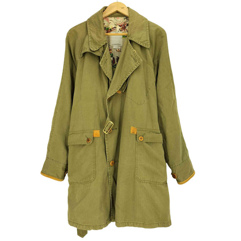 ビズビム VISVIM 14AW HENDEE TRENCH ヘリンボーン ヘンディトレンチ コート メンズ JPN:3