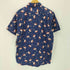 GROVE HOUSE RED フラミンゴ柄 S/S シャツ メンズ import:L