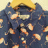 GROVE HOUSE RED フラミンゴ柄 S/S シャツ メンズ import:L