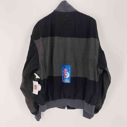 シーイー C.E 25AW OVERDYE STRIPE ZIP JACKET メンズ XL