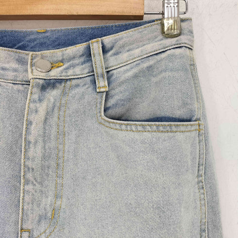 フレイアイディー FRAY I.D 25AW フラワーエンブロイダリーハイウエスワイドデニムパンツ レディース JPN:1
