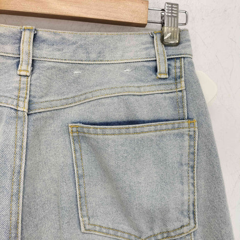 フレイアイディー FRAY I.D 25AW フラワーエンブロイダリーハイウエスワイドデニムパンツ レディース JPN:1
