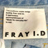 フレイアイディー FRAY I.D 25AW フラワーエンブロイダリーハイウエスワイドデニムパンツ レディース JPN:1