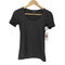 エンポリオアルマーニ EMPORIO ARMANI Uネック ロゴ ラインストーン 半袖 Tシャツ レディース US:4