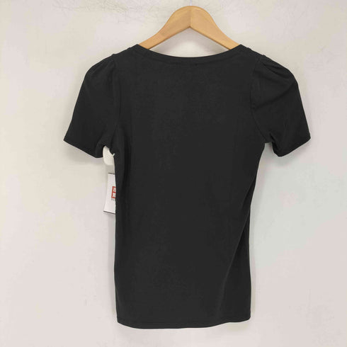 エンポリオアルマーニ EMPORIO ARMANI Uネック ロゴ ラインストーン 半袖 Tシャツ レディース US:4