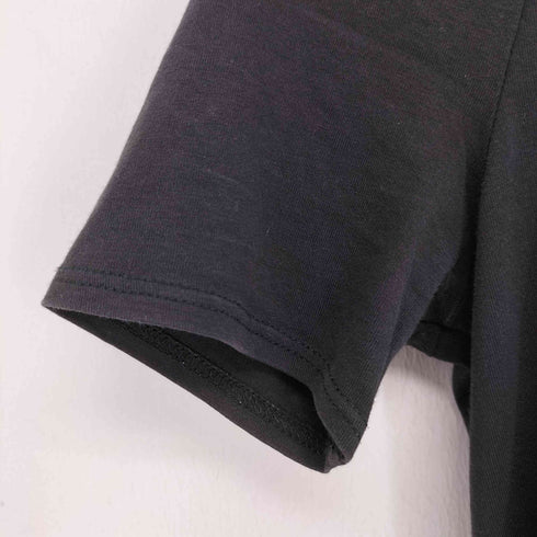 エンポリオアルマーニ EMPORIO ARMANI Uネック ロゴ ラインストーン 半袖 Tシャツ レディース US:4