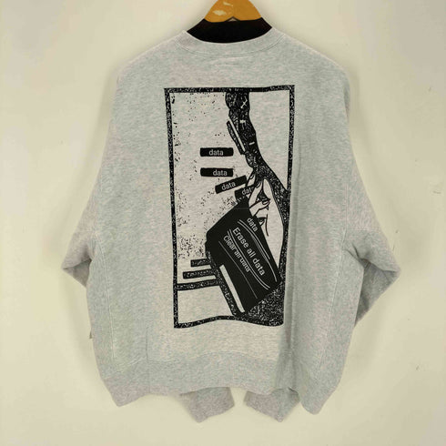 シーイー C.E 26SS MD ADDDATA CREW NECK メンズ L