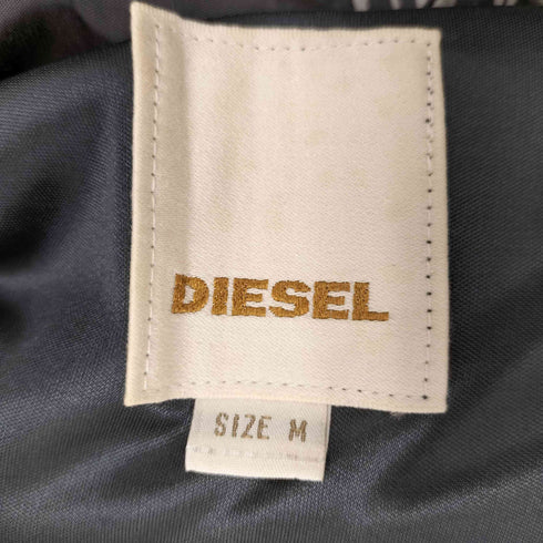 ディーゼル DIESEL バックレス 総柄 ミニワンピース レディース import:M