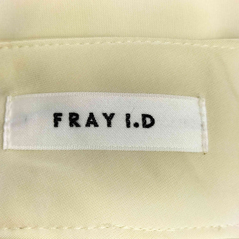 フレイアイディー FRAY I.D サテン2タックワイドパンツ レディース