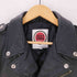 ラッキーストライク LUCKY STRIKE 90-00S OLD 裏地キルティング 牛革 カウレザー ダブル ライダース ジャケット メンズ import:L