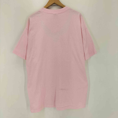 ヘインズ Hanes 90s USA製 シングルステッチ ネックレスデザイン クルーネックTシャツ メンズ import:XL