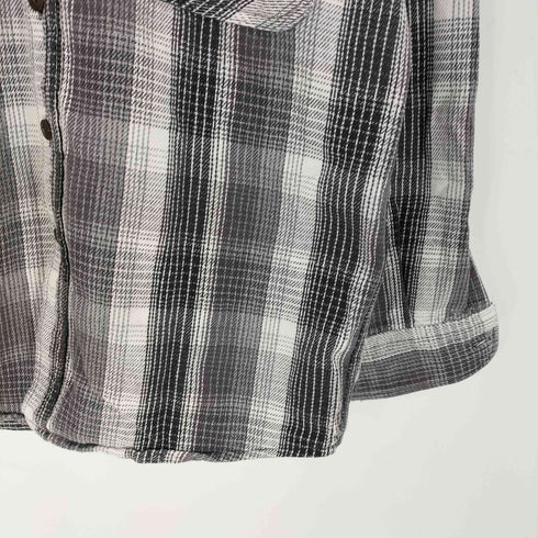 セントジョンズベイ STJOHNS BAY 00S L/S コットン チェック ヘビー フランネル シャツ メンズ import:M