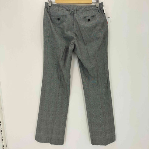 ギャップ Gap 00s OLD STRAIGHT FIT グレンチェック スラックスパンツ レディース 6
