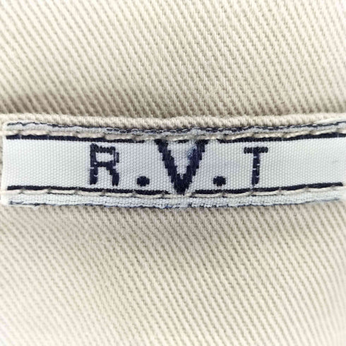 R.V.T 香港製 コットン オーバーオール メンズ S