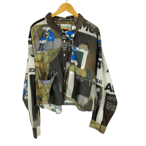 ボディソング BODY SONG. BO FAMOUS PAINTING SHIRTS/ATOZ メンズ