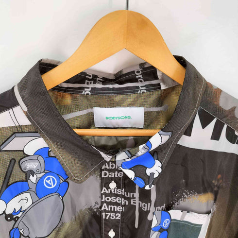 ボディソング BODY SONG. BO FAMOUS PAINTING SHIRTS/ATOZ メンズ