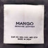 マンゴ MANGO シープレザー ダブルライダースジャケット レディース XS