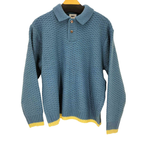 オベイ OBEY Loreto Polo Sweater メンズ m