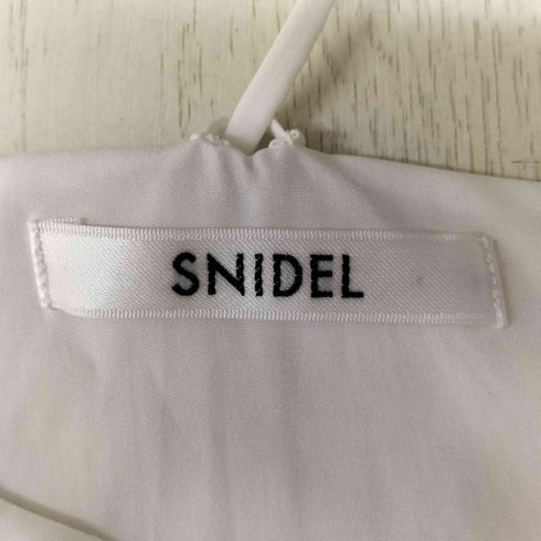 スナイデル snidel 24SS ペーパー ヤーン プルオーバー ギャザー キャミソール ワンピース レディース 00