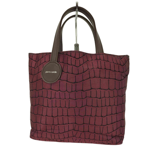 ピエールカルダン pierre cardin クロコデザイン ハンドバッグ レディース