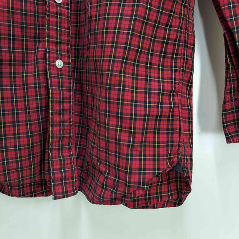ラグビーラルフローレン Rugby Ralph Lauren タータン チェック ポケット ボタンダウン L/S シャツ メンズ import:S