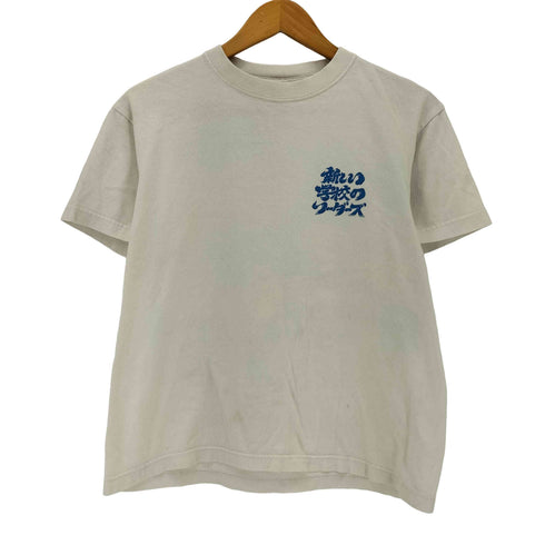 プリントクルーネックTシャツ レディース M
