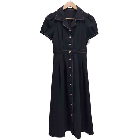 チーク cheek 開襟 S/S シャツ ワンピース レディース JPN:S