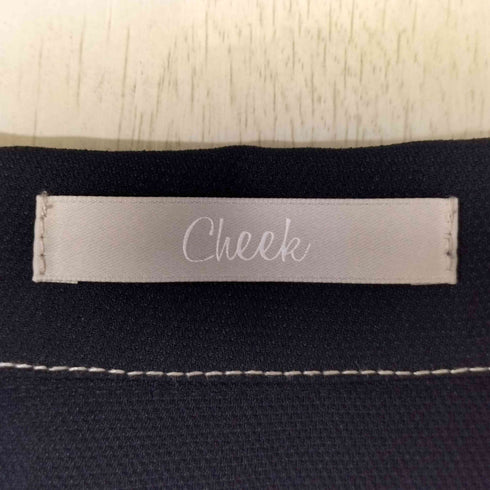 チーク cheek 開襟 S/S シャツ ワンピース レディース JPN:S
